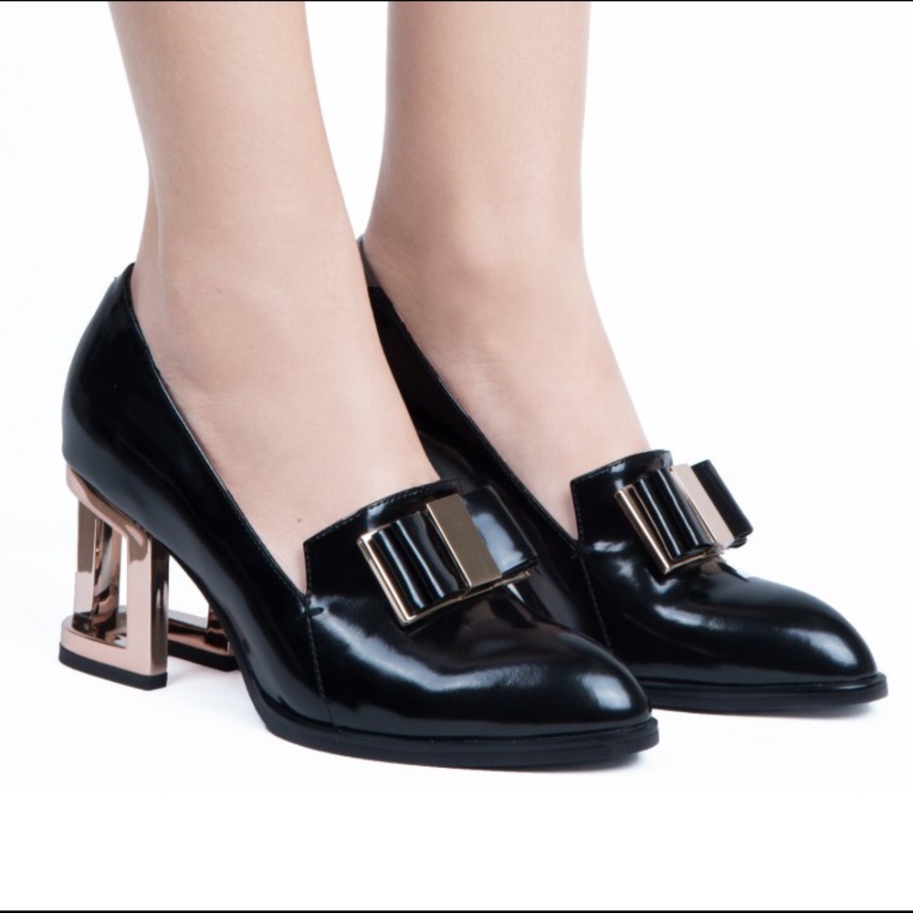 COPY - Jeffrey Campbell Sayer Leather Loafers
